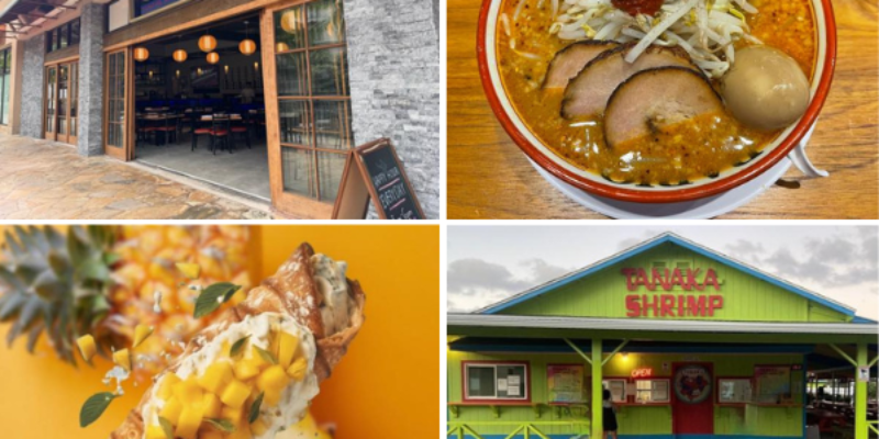 January 2024 New Cafe and Restaurant Openings in Hawaii!