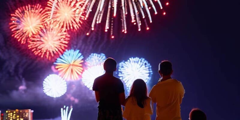 Fourth of July Fireworks on Oahu