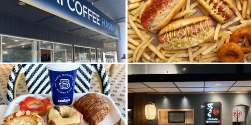 New Eatery Openings in February 2024! Eight new cafes and restaurants in Hawaii, including a bakery from Korea, a Japanese izakaya, and more!