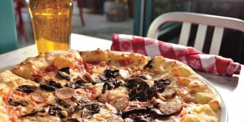 Fresh, Oven Baked Pizza at Flour and Barley Waikiki